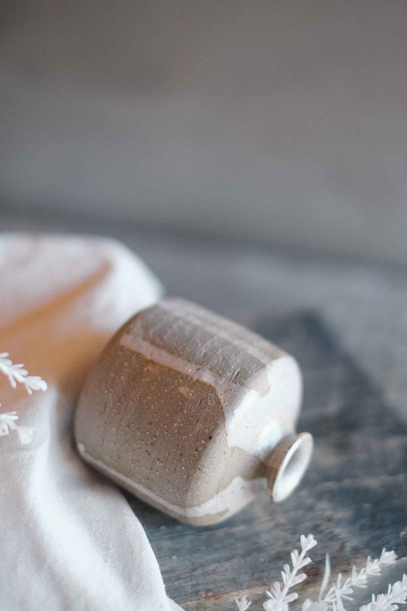 Handcrafted Wild Clay Bud Vase