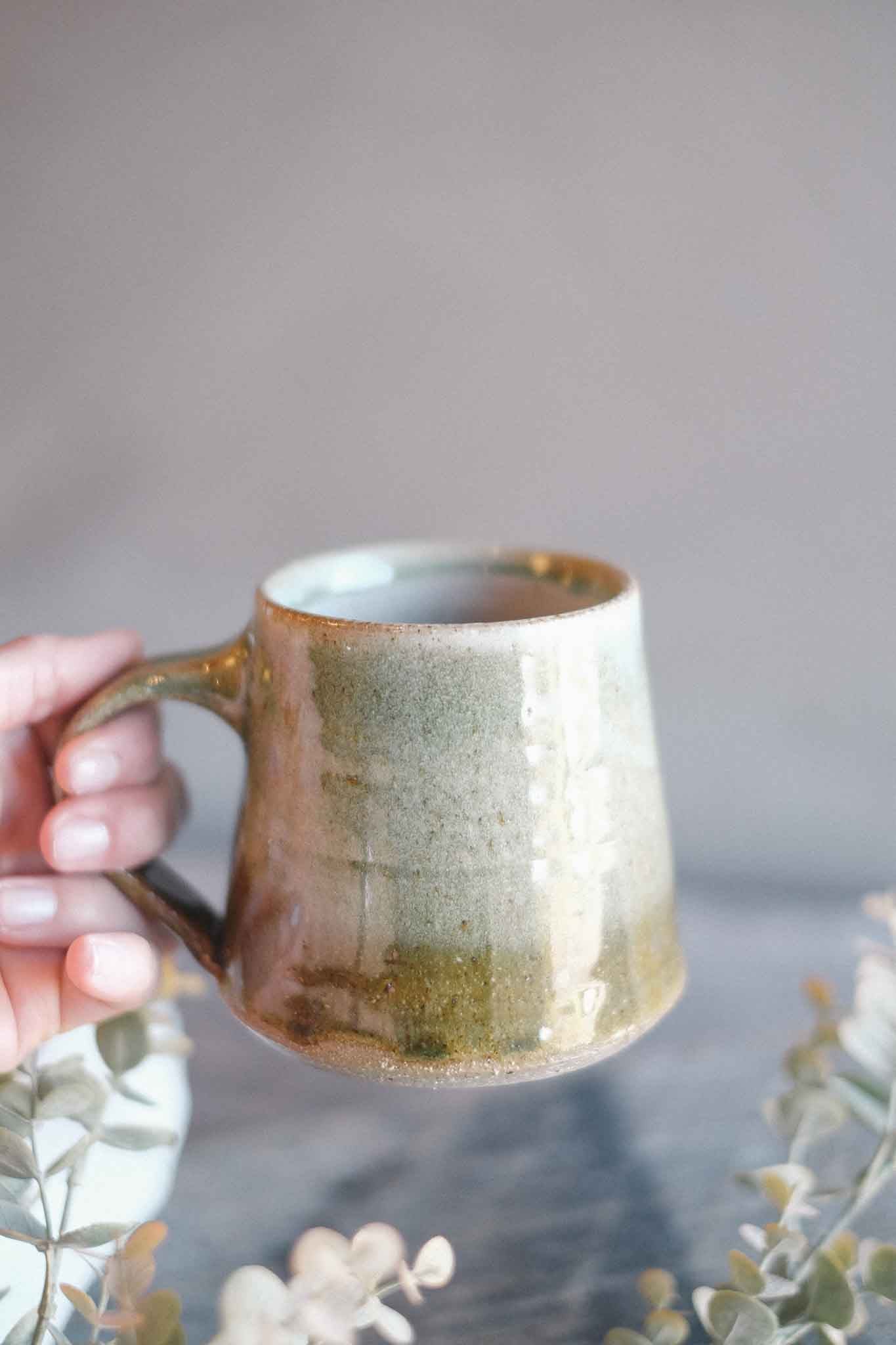 Handmade Mug — Wheel Thrown — Jade 2