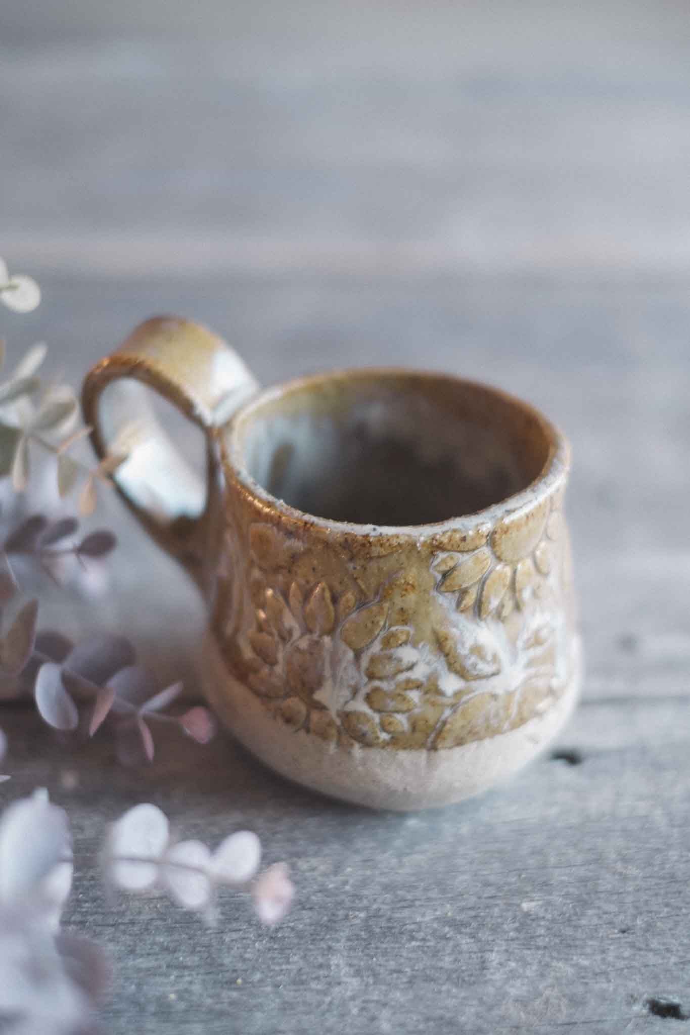 Handbuilt Ceramic Mug 2 — Pattern