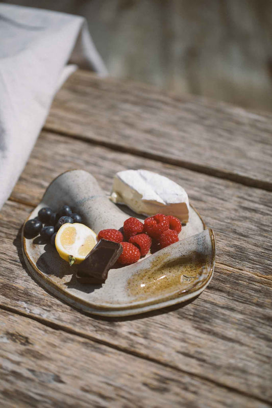 Snack Size Wild Clay Charcuterie Board 1 – Artful Serving Elegance