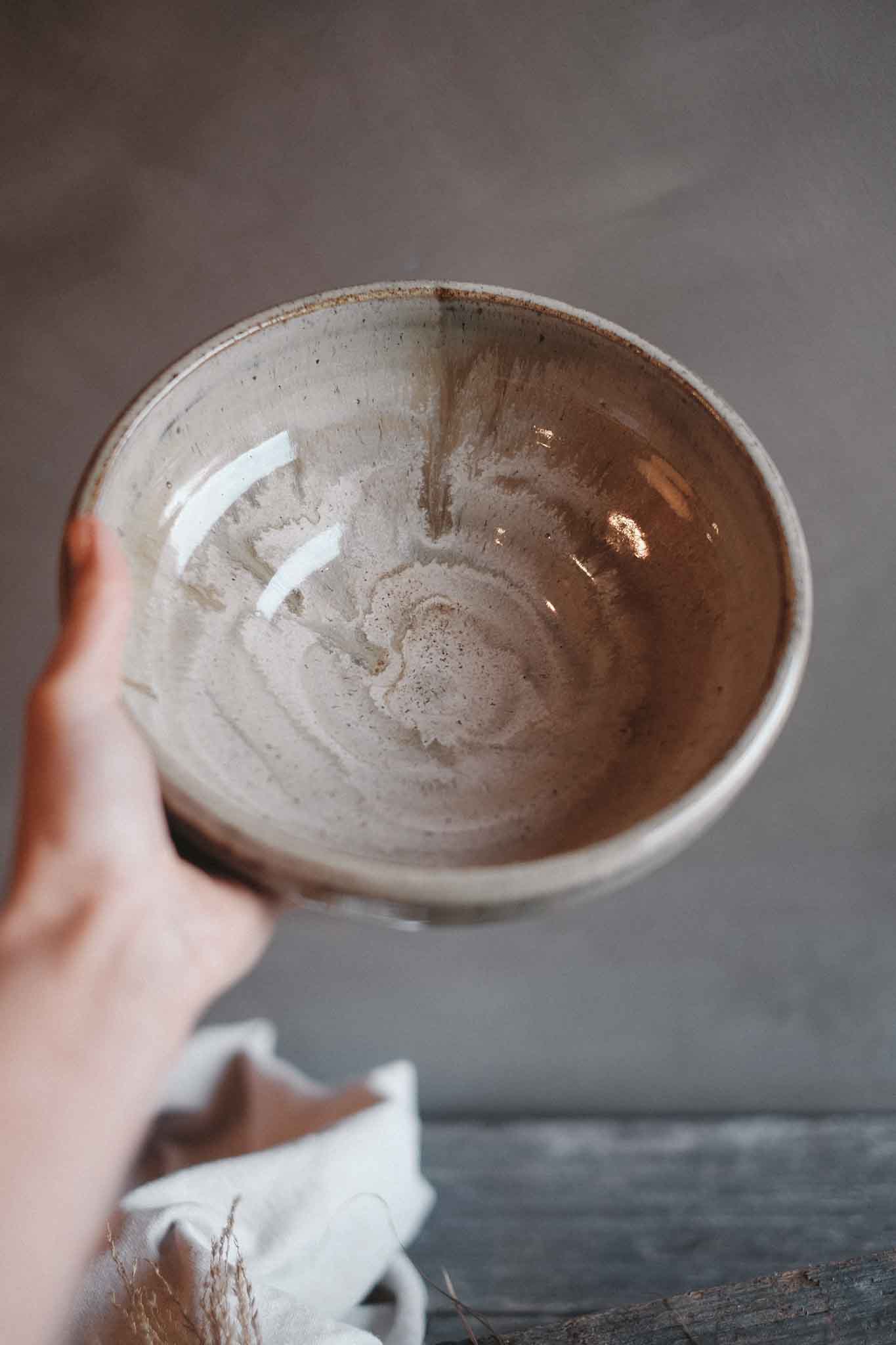 Large Wild Clay Bowl