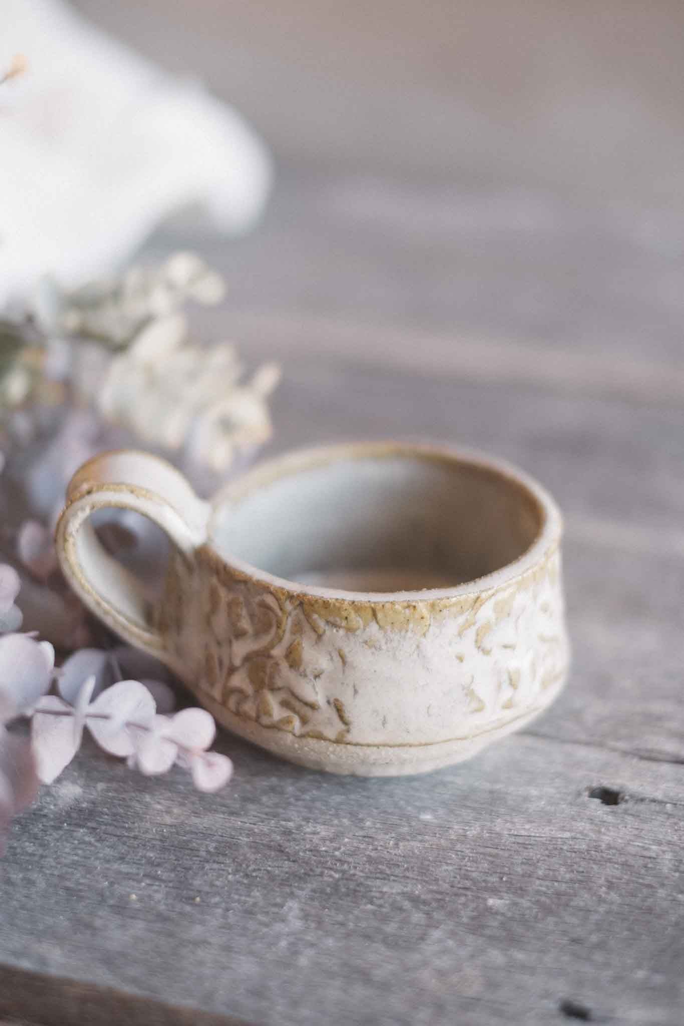 Handbuilt Ceramic Mug 2 — Pattern
