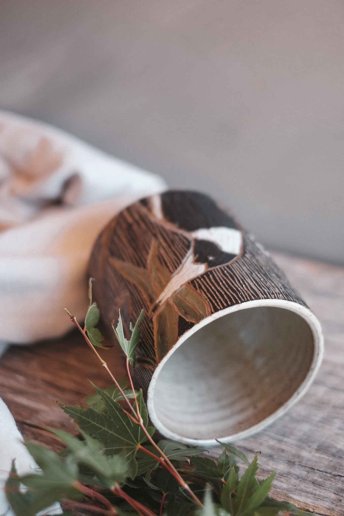 Magpie & Gumleaf Utensil Holder / Large Vase