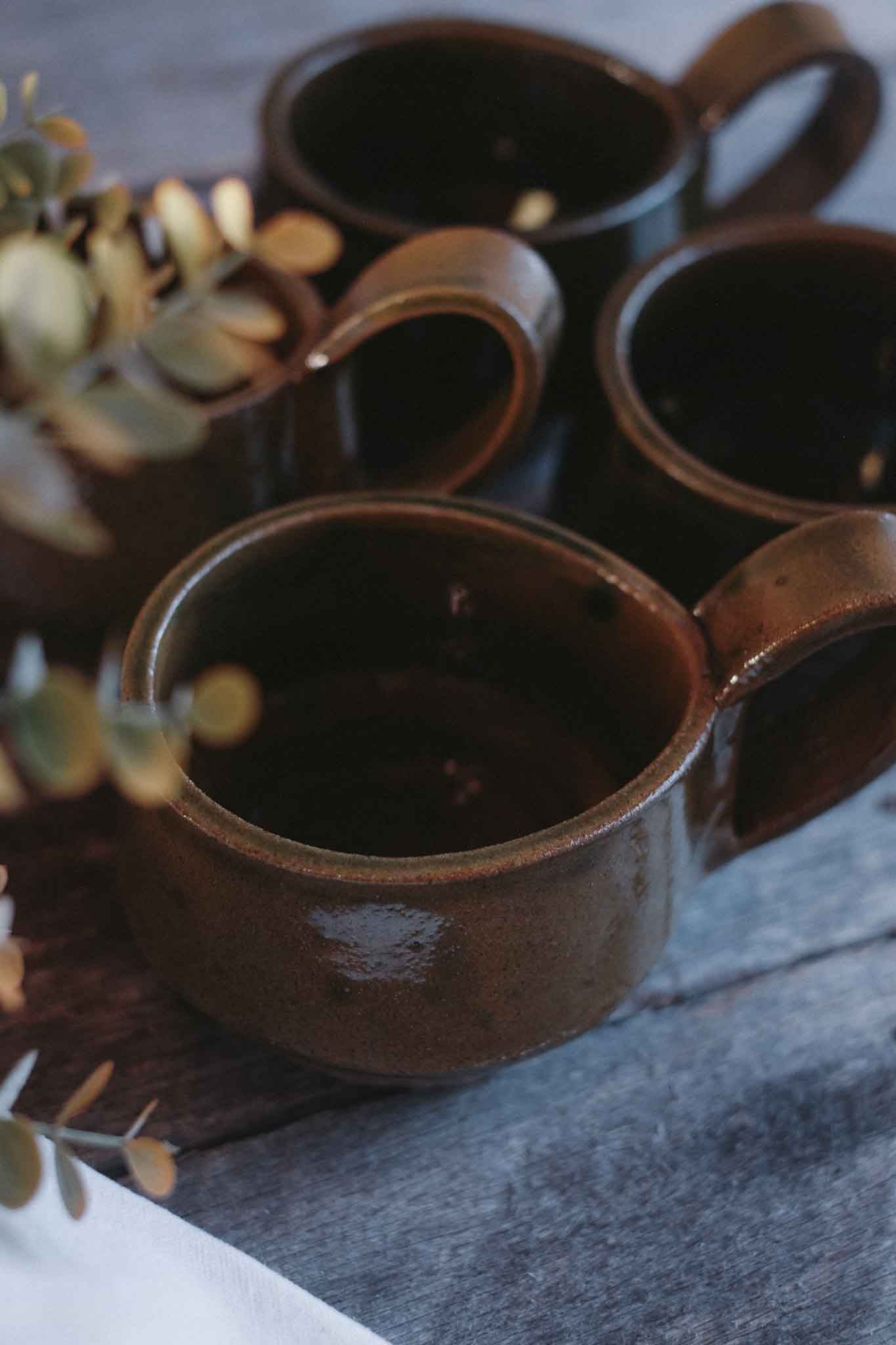 Handbuilt Ceramic Cup — Jade