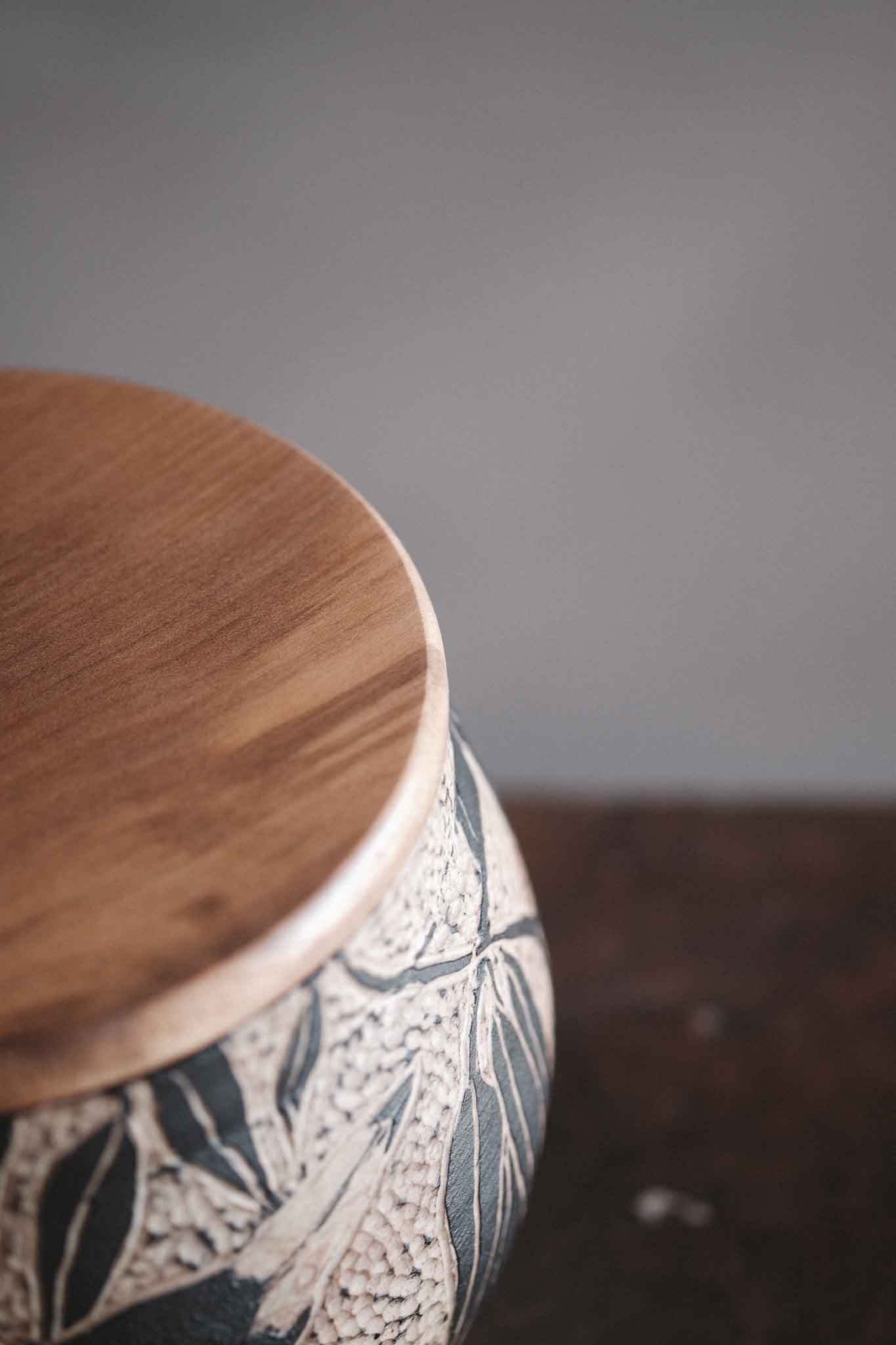 Magpie Store Jar with Blackheart Sassafras Lid