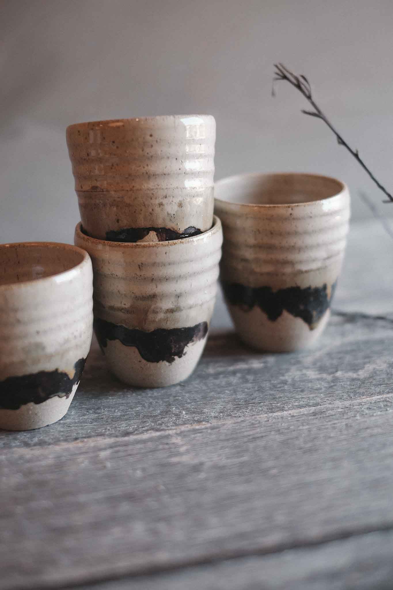 Landscape Series Latte Cup | Black
