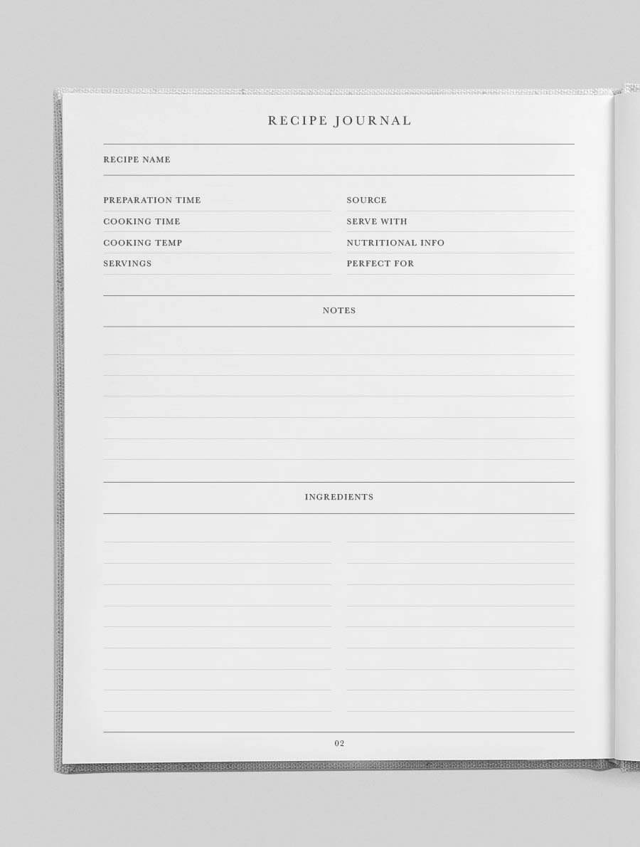 Recipes Journal | Vintage