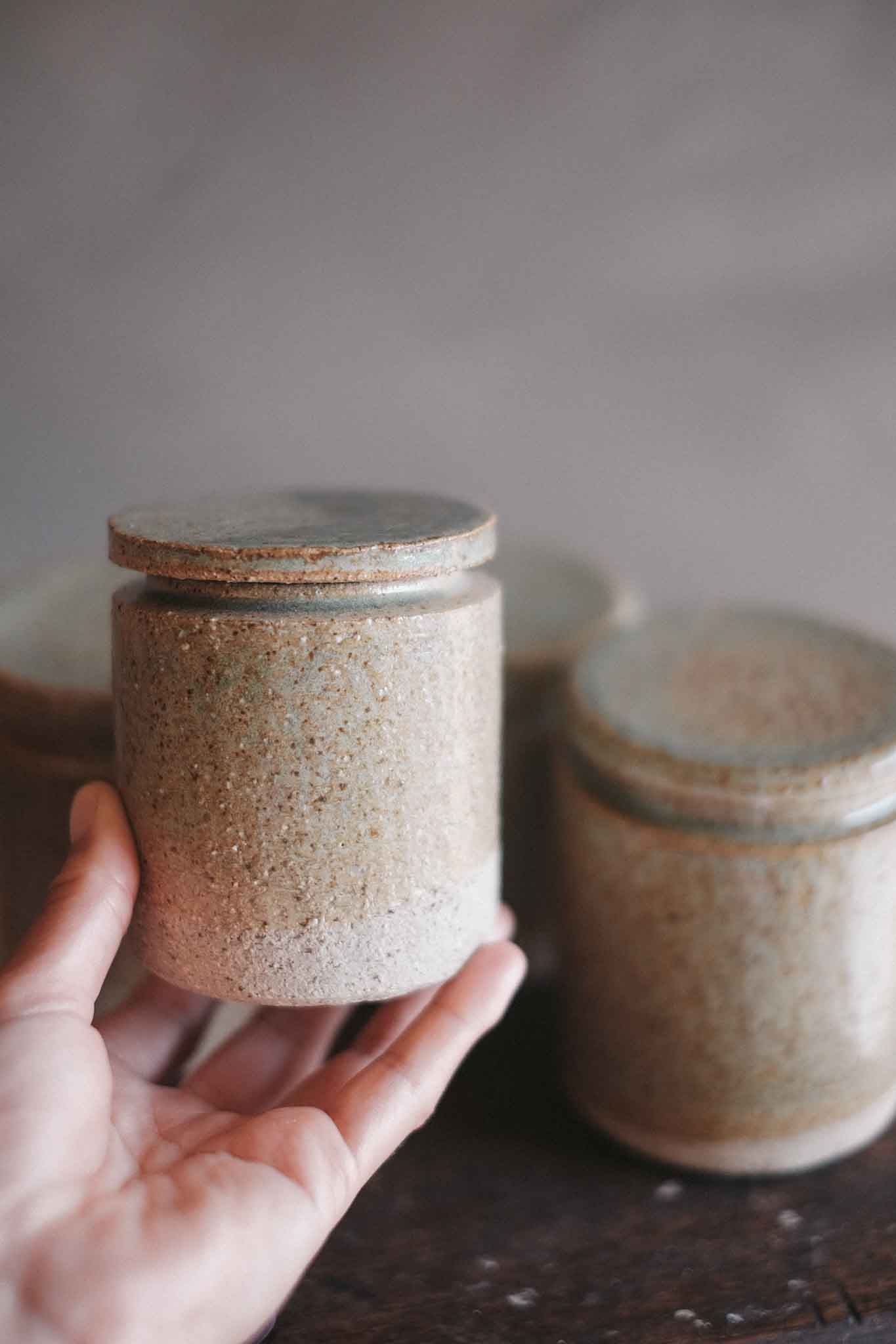 Wild Clay Ceramic Jars