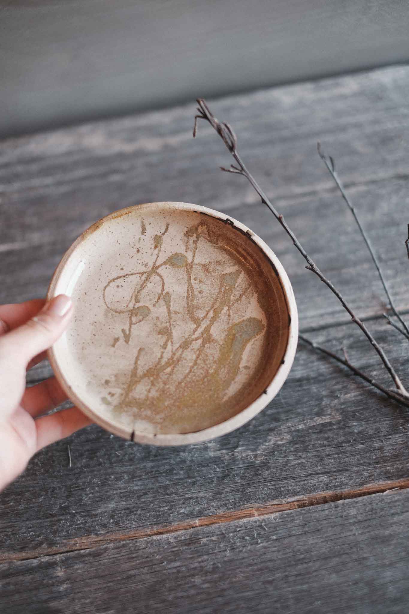 Landscape Series Plate | Black:Brown