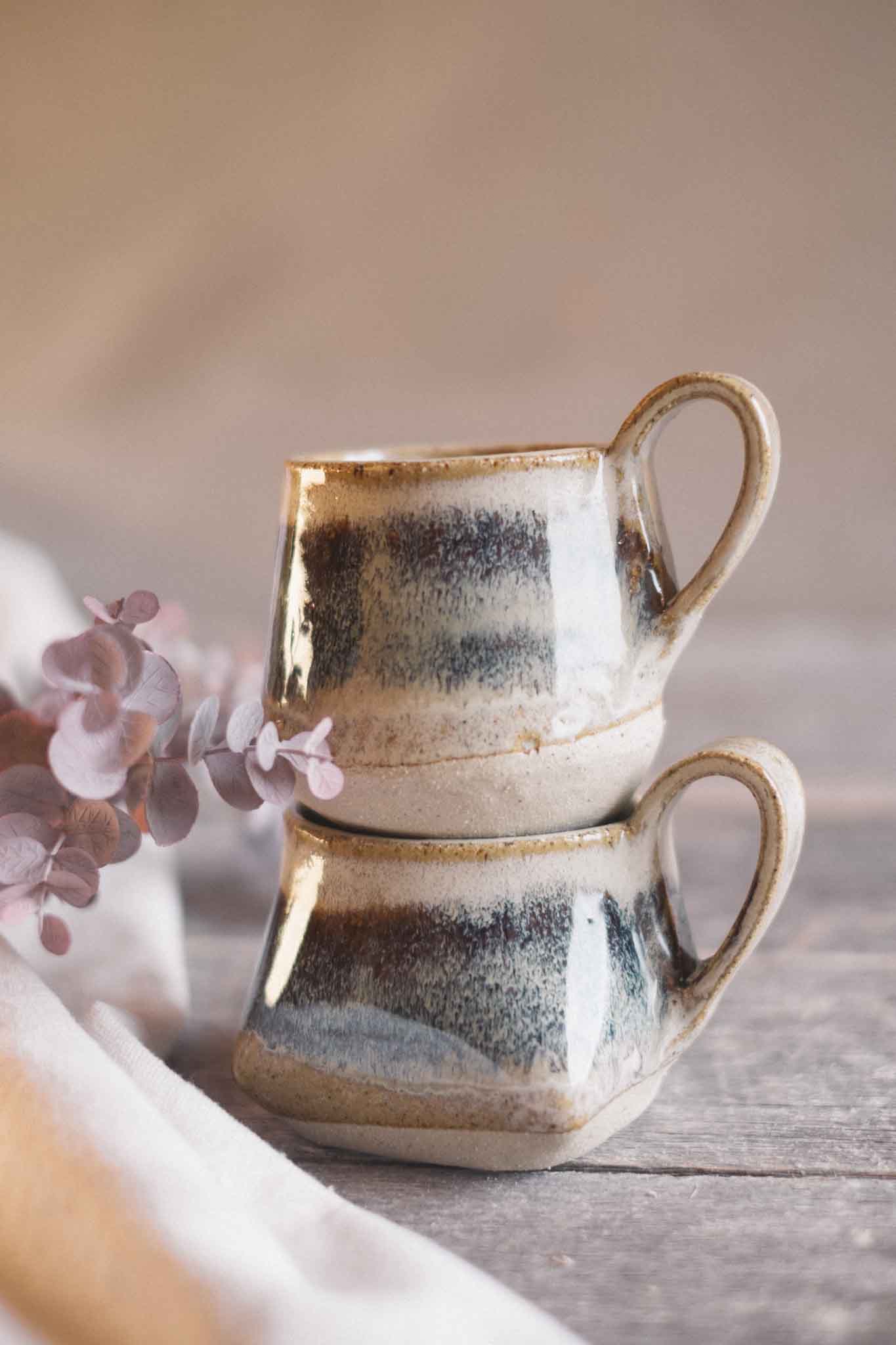 Handbuilt Ceramic Mug — Ember