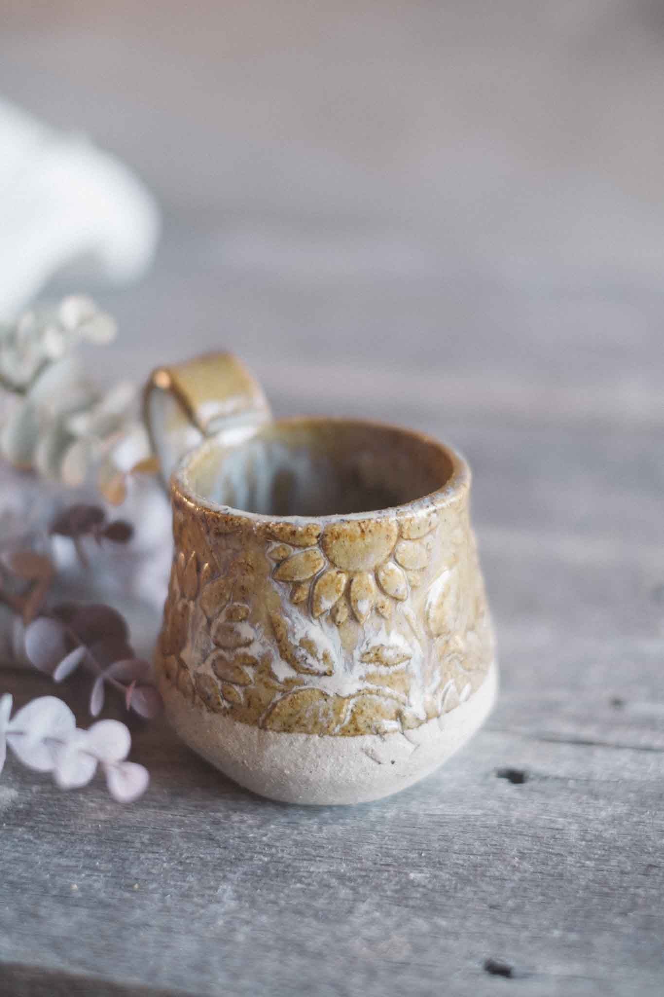 Handbuilt Ceramic Mug 2 — Pattern