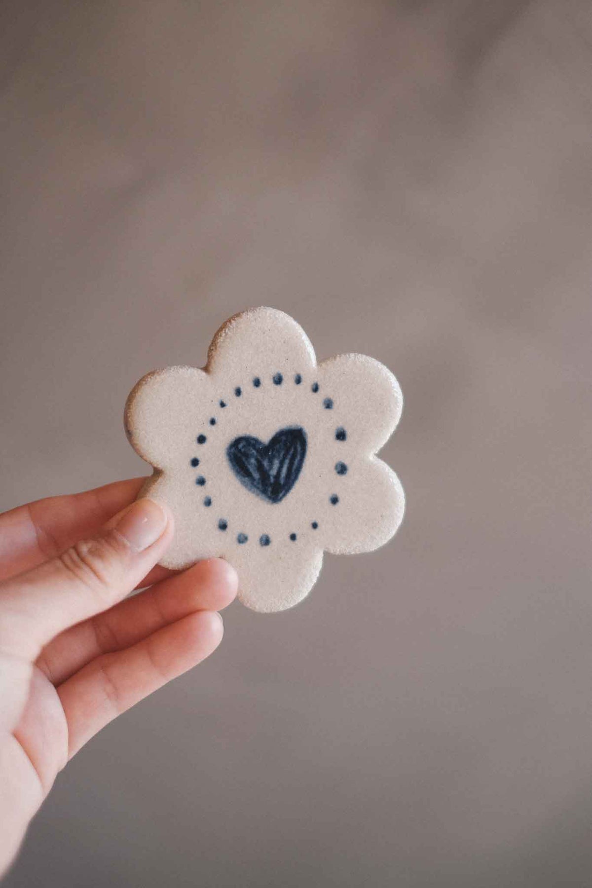 Flower | Handmade Ceramic Fridge Magnet