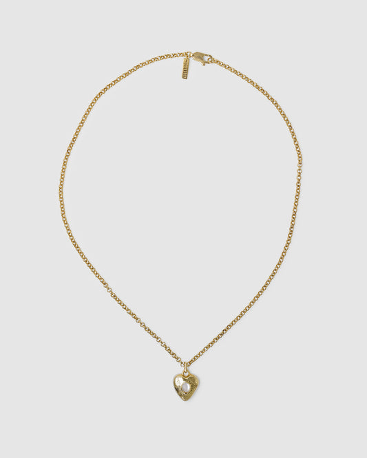 Pearl Locket Necklace