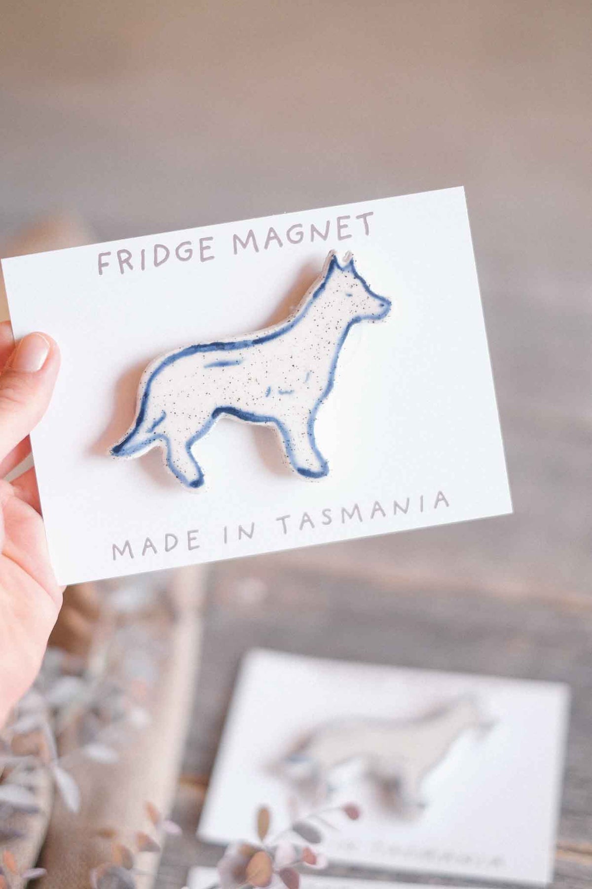 German Shepherd Fridge Magnet