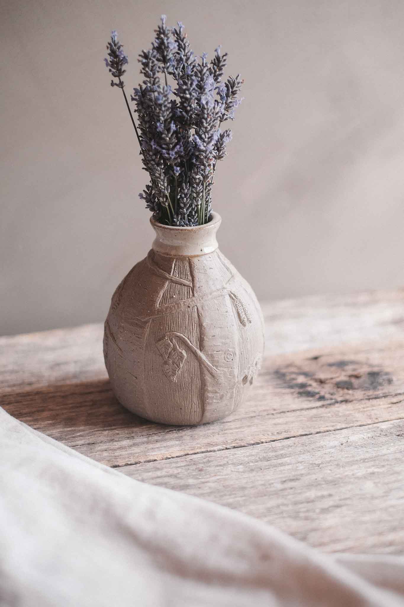 Silver Birch Carved Vase — in collaboration with Jane Chapman