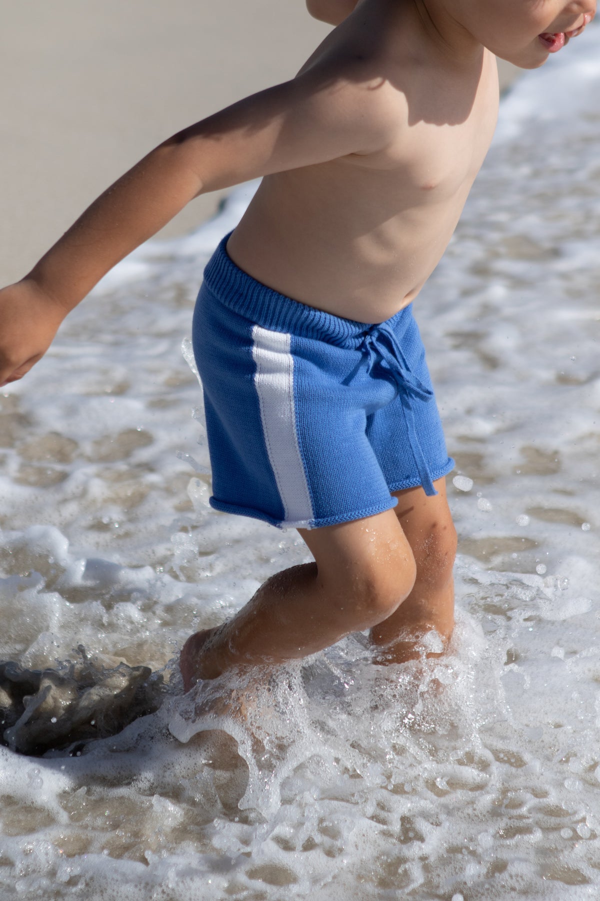 CROCHET SHORTS | COBALT SALT