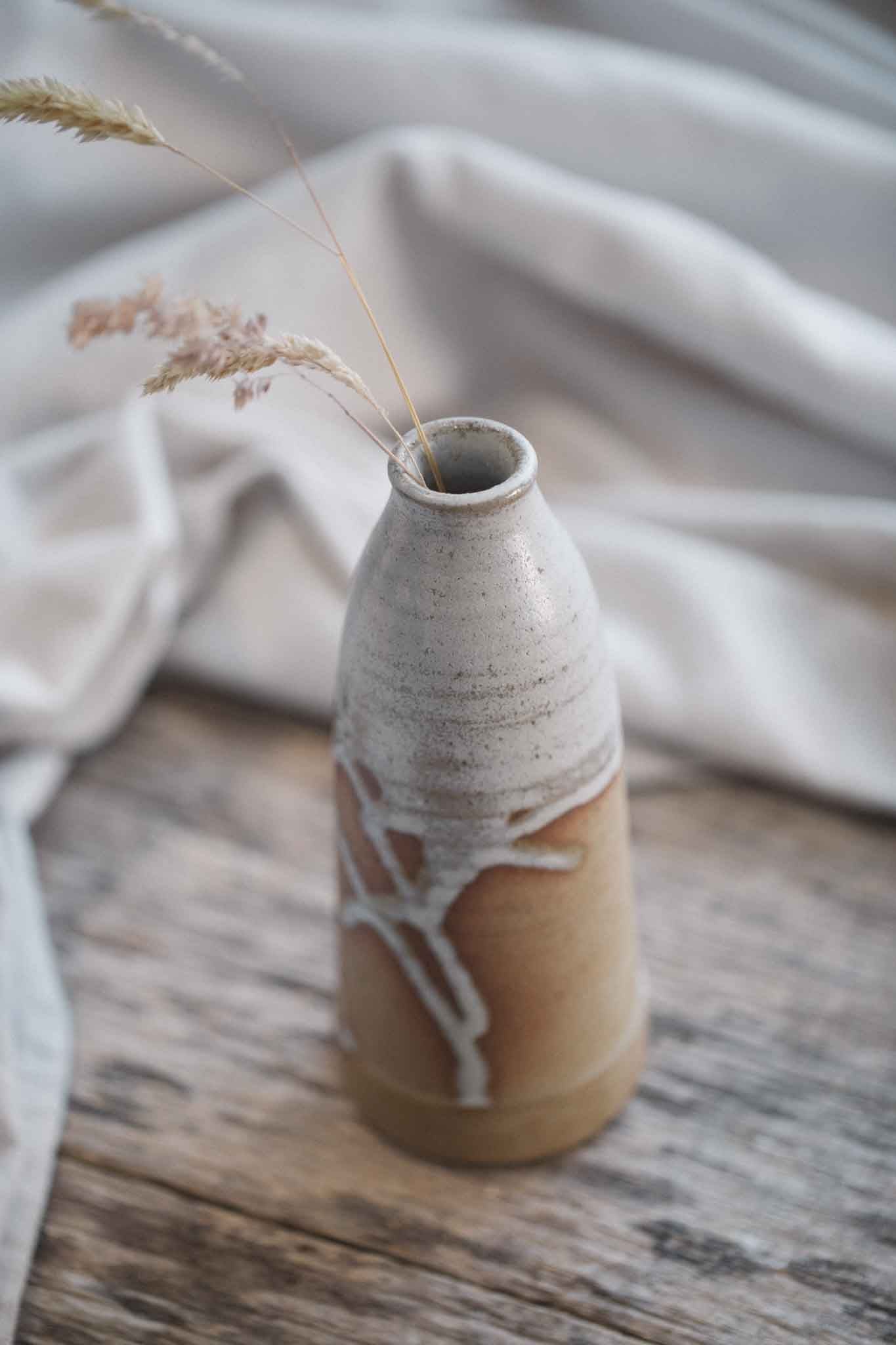 Wild Clay Tall Bud Vase