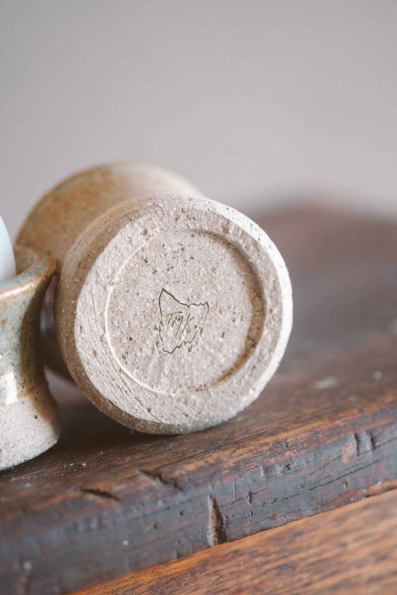 Ceramic Egg Cup | Sage