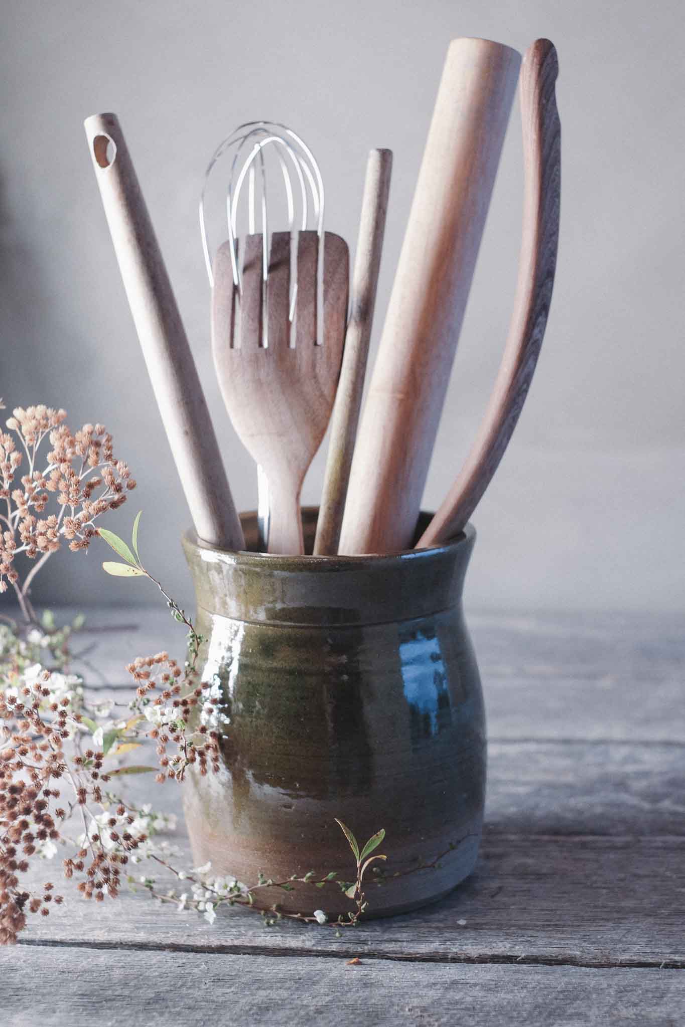 Utensil Holder – Jade