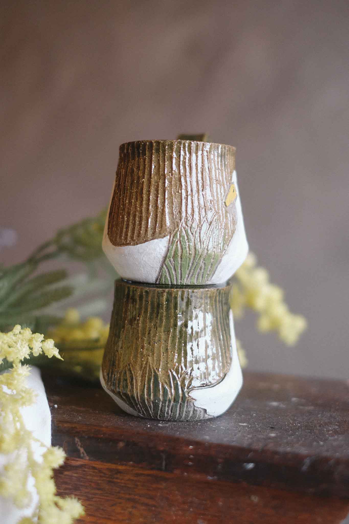 “Ducks" Jade Mug - Jane Chapman Collaboration (320ml)