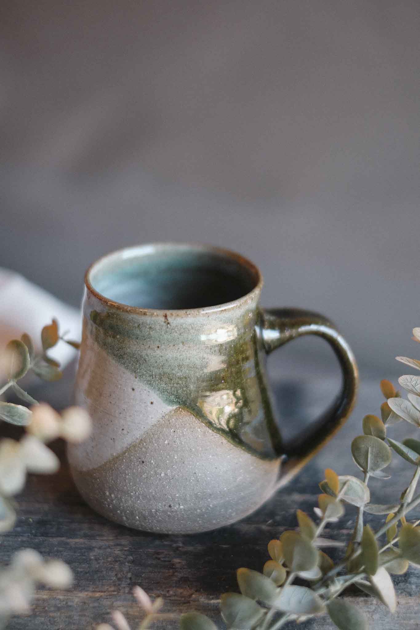 Handmade Mug — Wheel Thrown — Jade 3