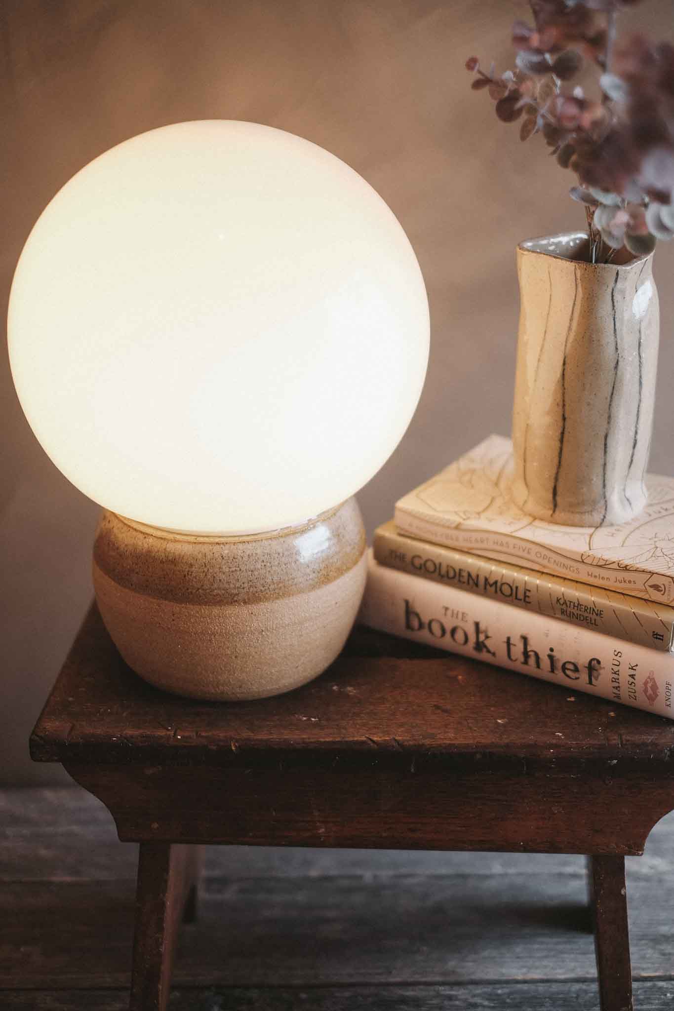 The Orb Lamp (34cm H × 30cm W)