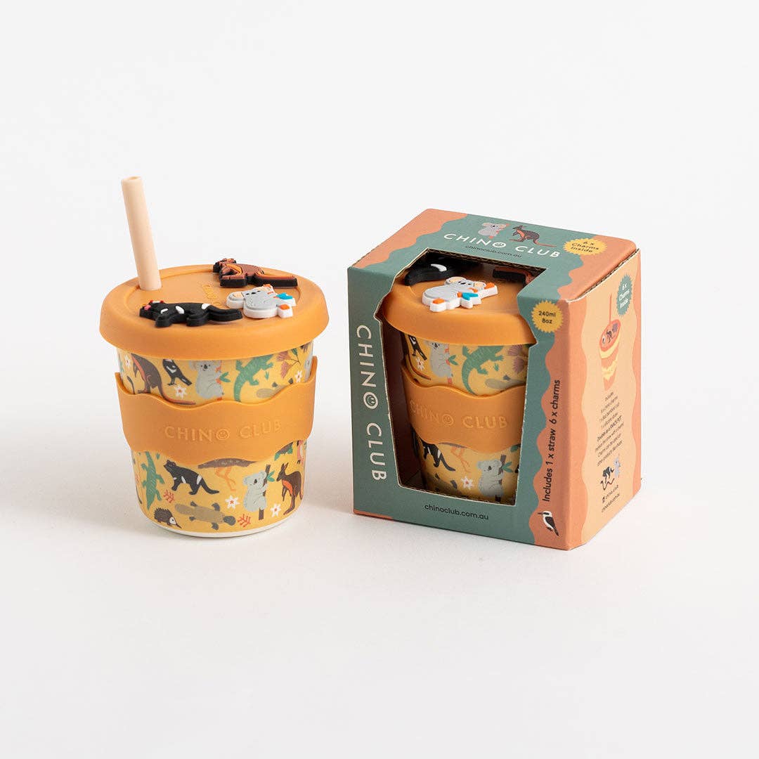 Aussie Animal Chino Charm Cup 8oz