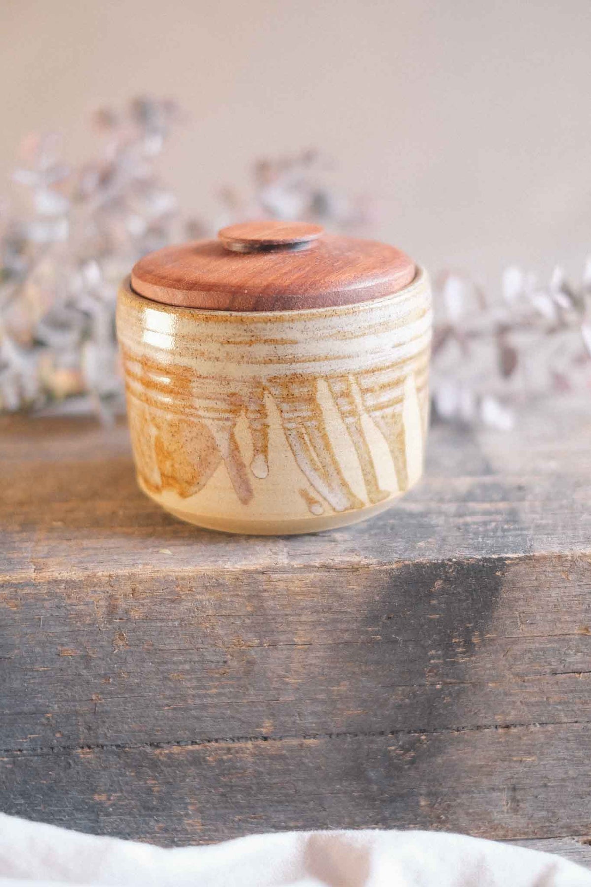 Jar with Blackwood Lid — Large