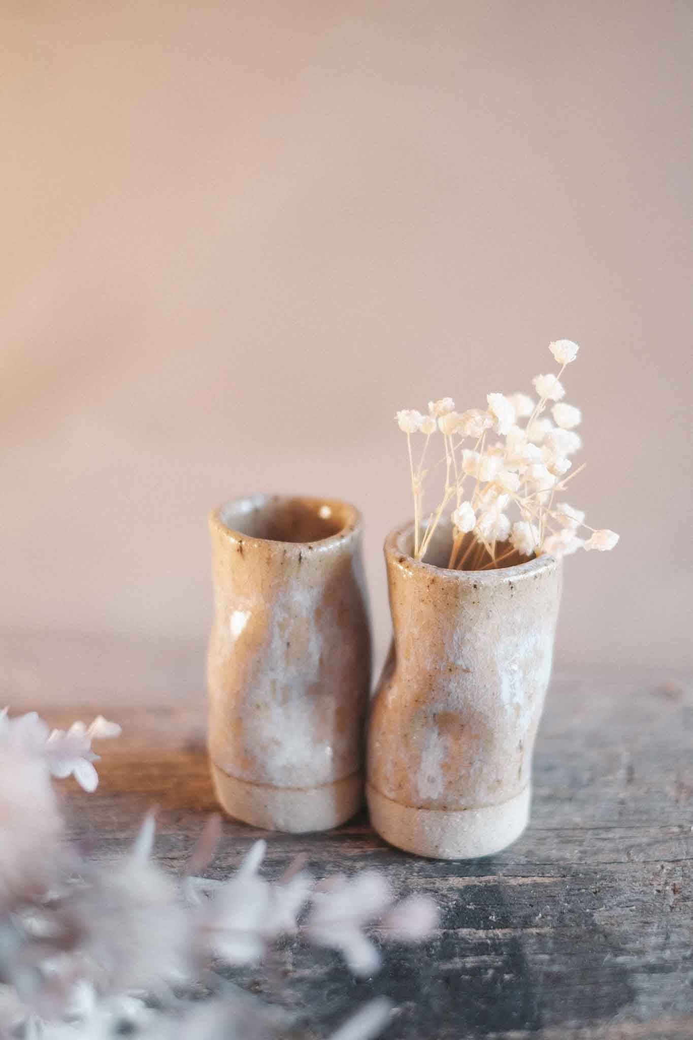 Wabi-Sabi Bud Vase — Small