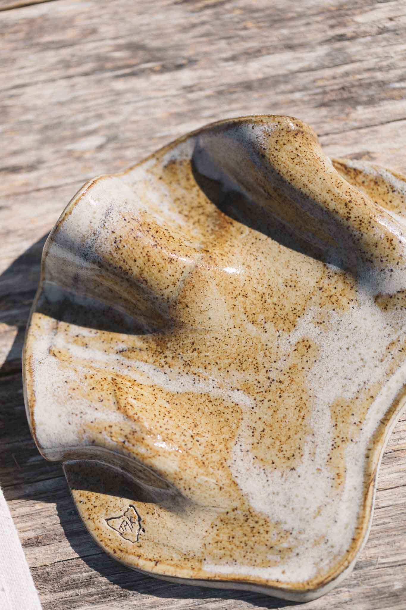 Snack Size Wild Clay Charcuterie Board – Artful Serving Elegance