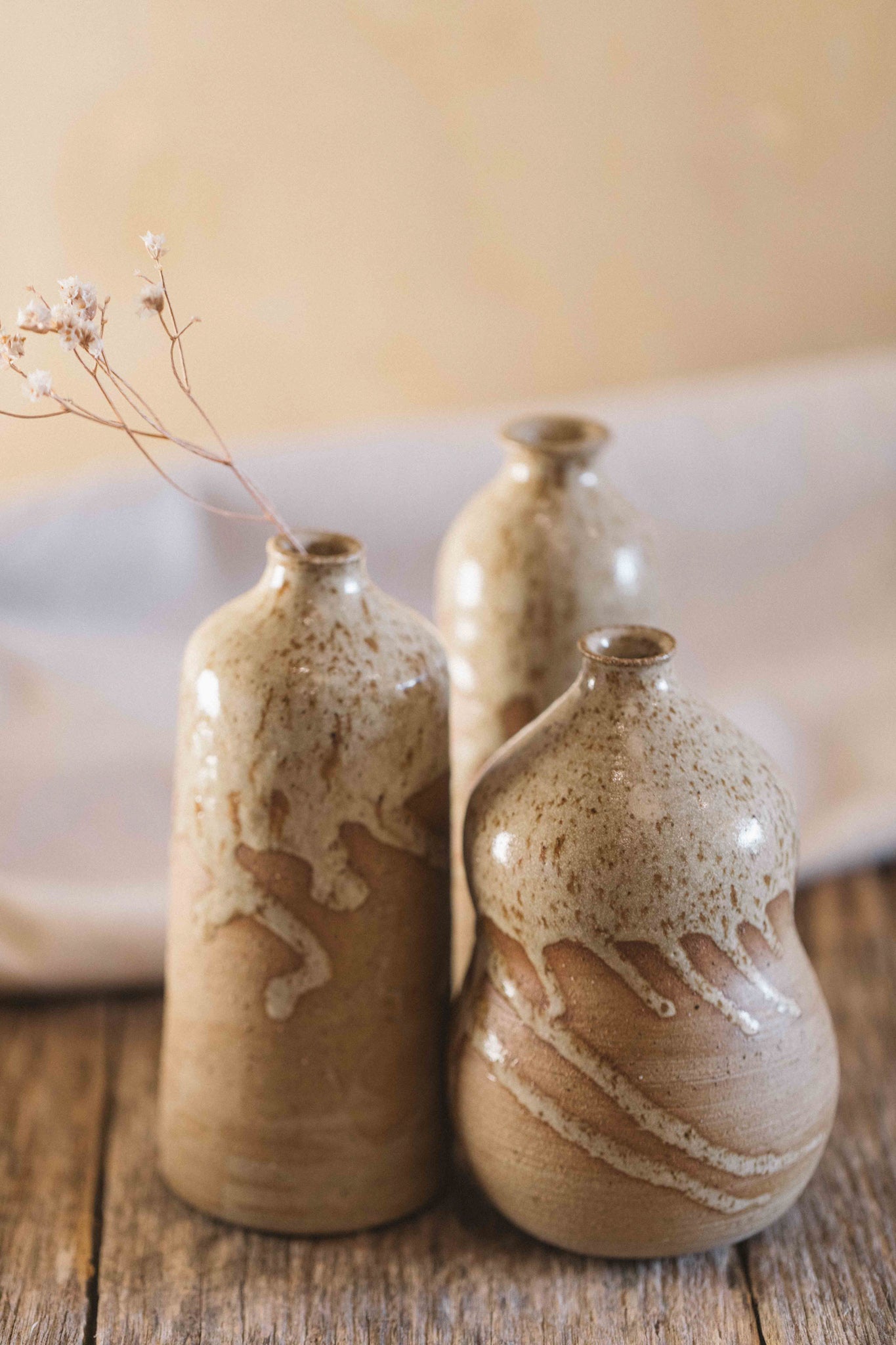 Wild Clay Tall Bud Vase