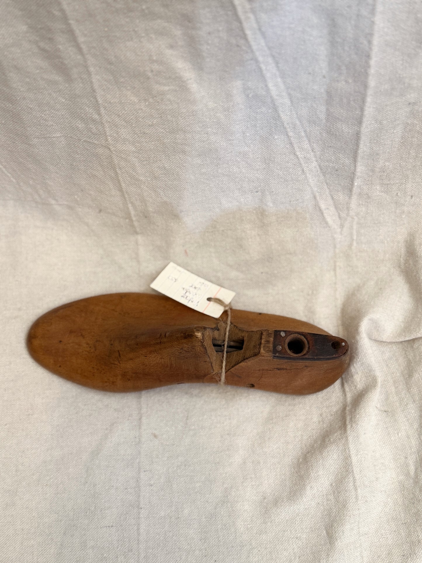 Vintage Wooden Shoe Last (Right)