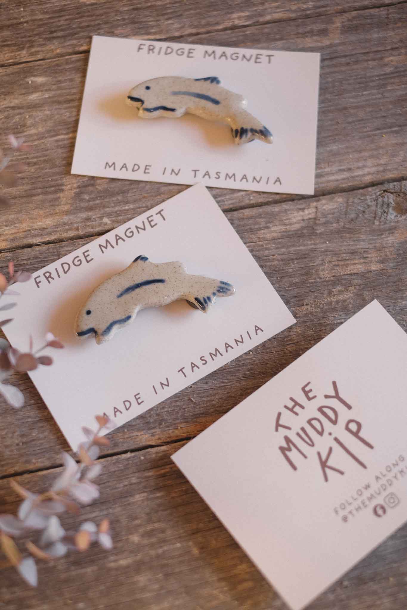 Big Fish | Handmade Ceramic Fridge Magnet