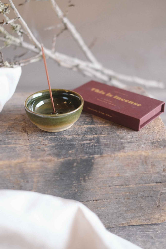 Incense Dish — Jade