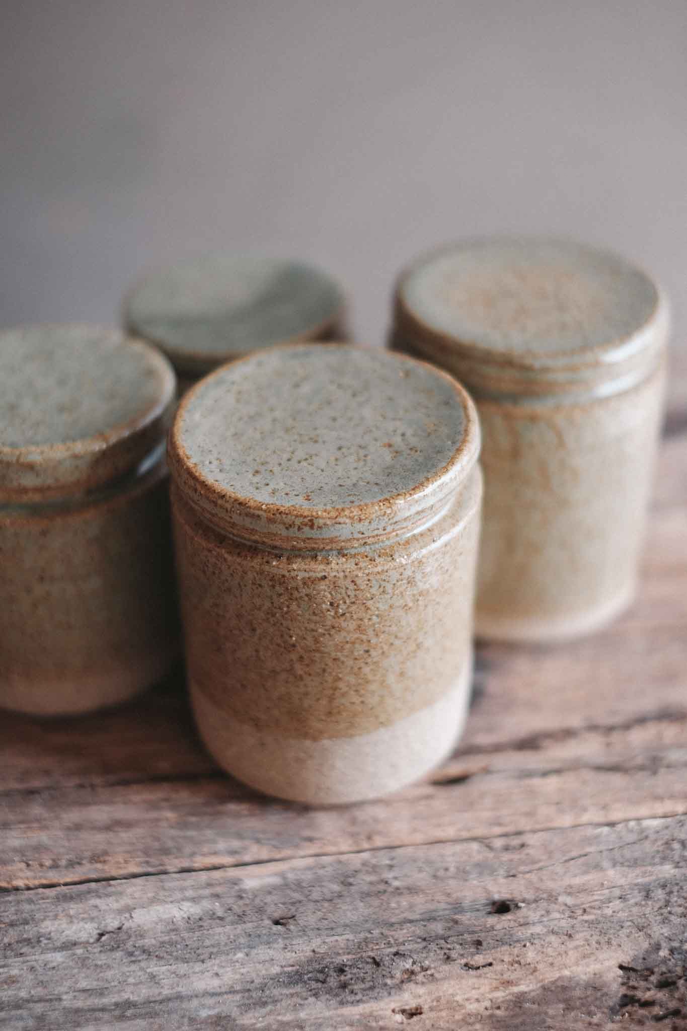 Wild Clay Ceramic Jars
