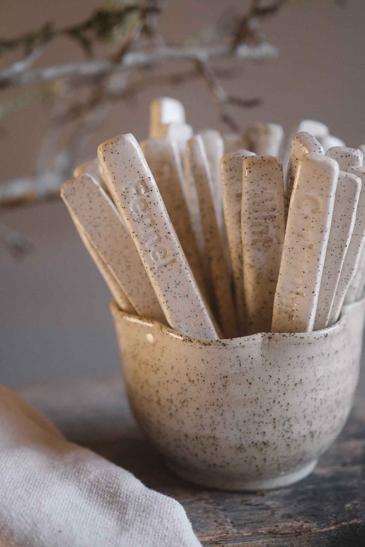 Planter Tags — Herb & Flower Range