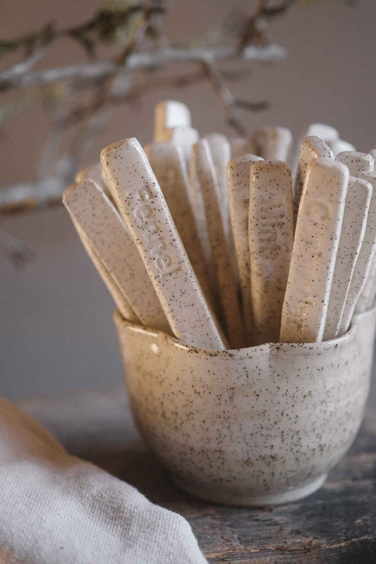 Planter Tags — Herb & Flower Range