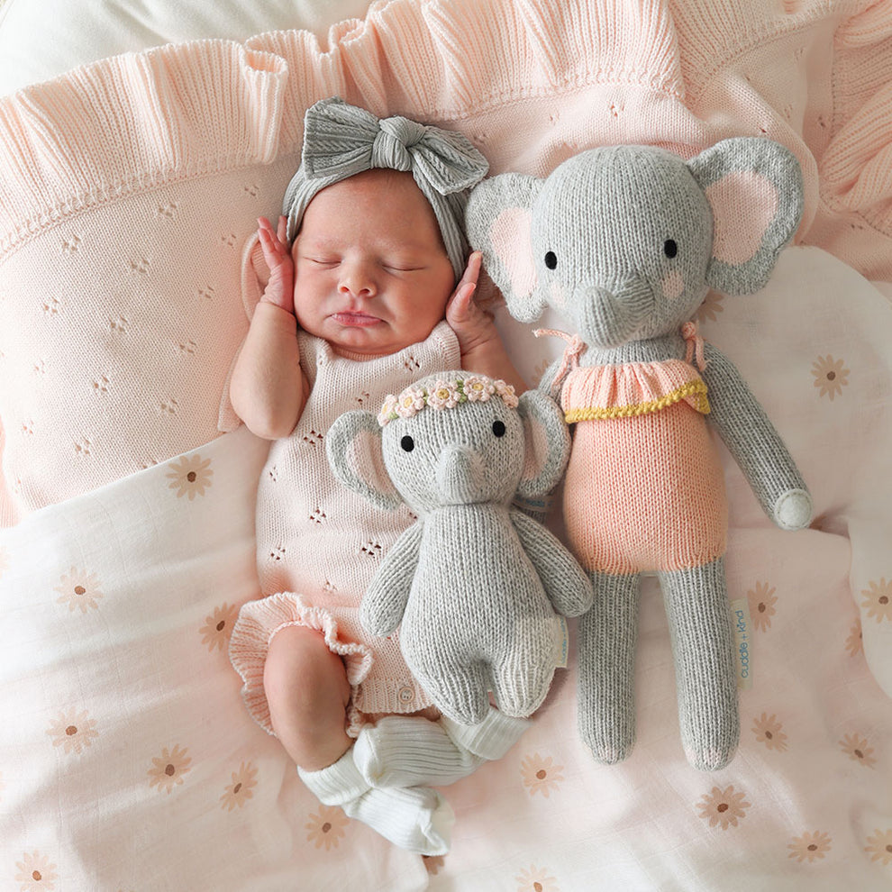 Baby Elephant (blush floral)