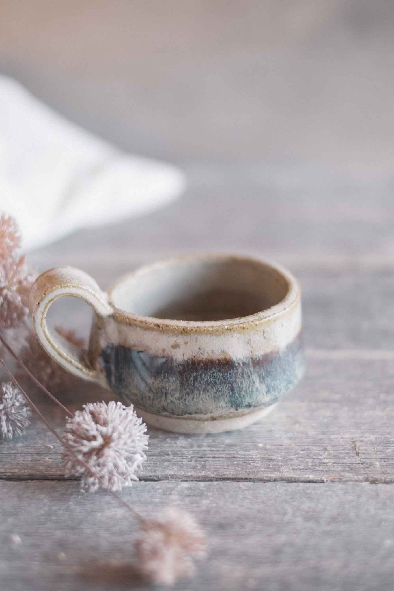 Handbuilt Ceramic Mug — Ember