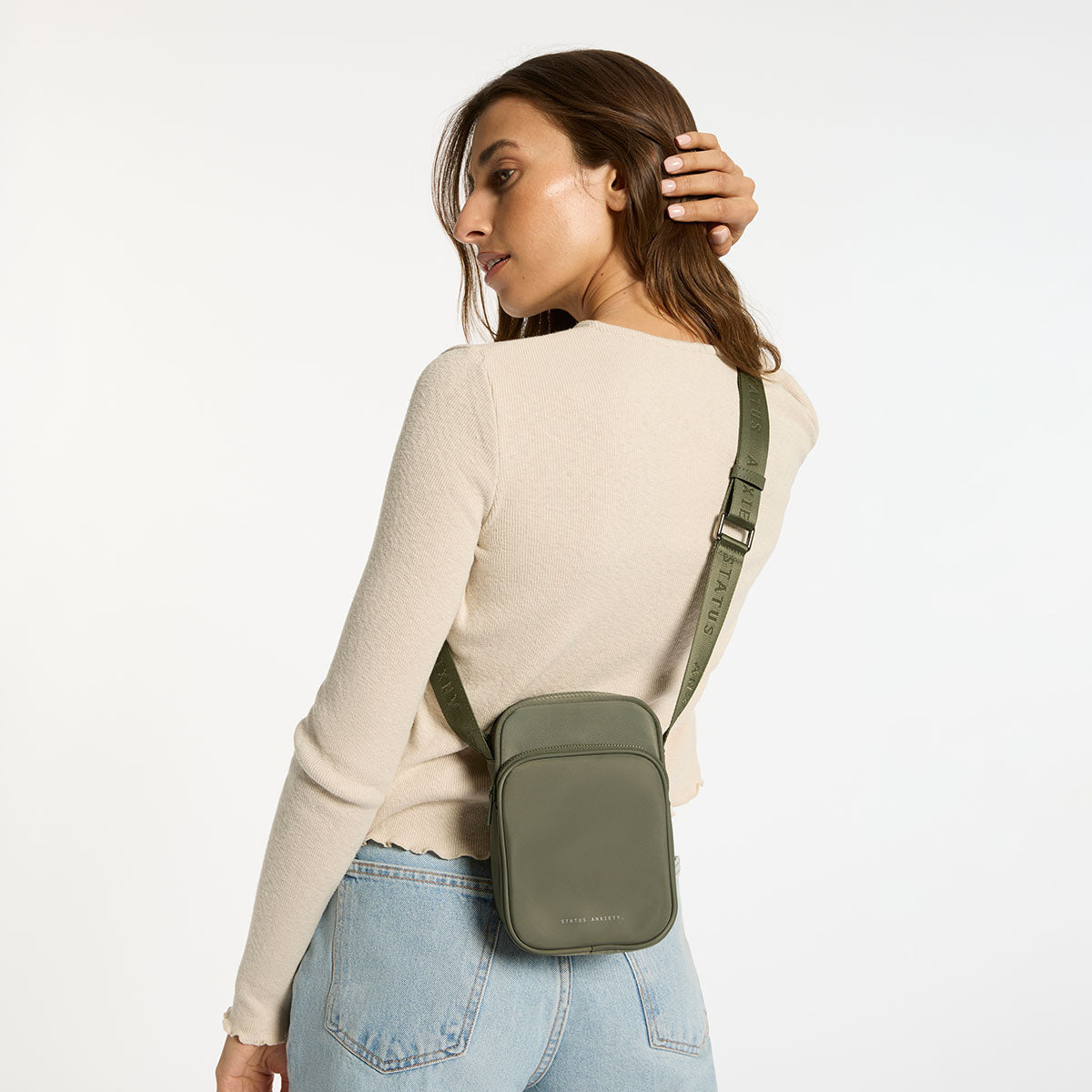 Winnie Recycled Bag - Olive