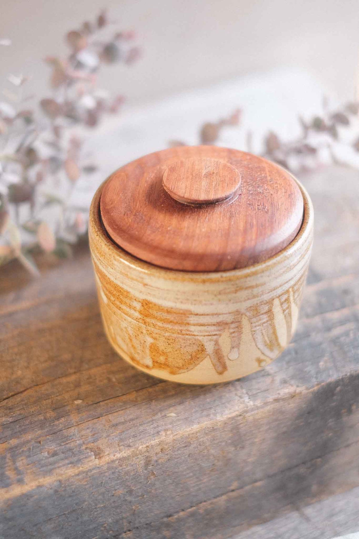 Jar with Blackwood Lid — Large