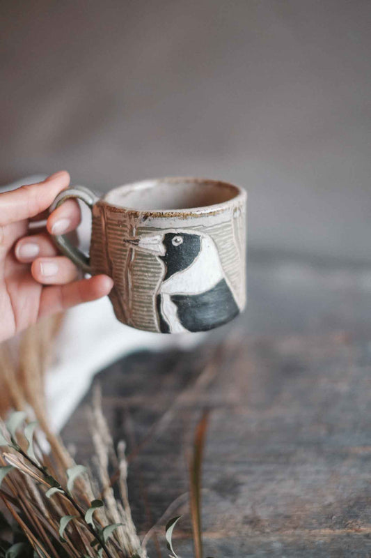 Magpie Cortado Mug