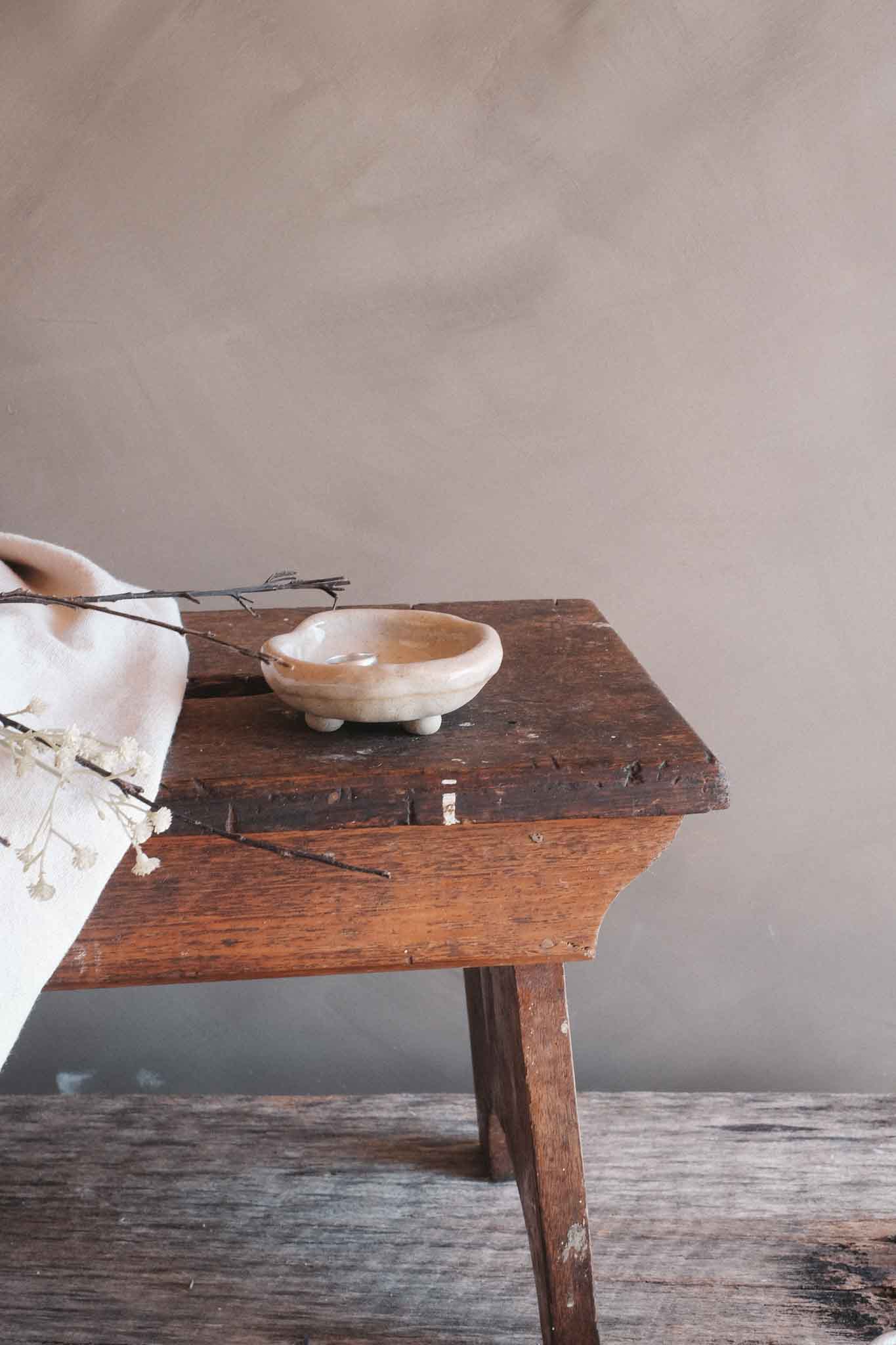 Wabi Sabi Dish | Crackle Glaze