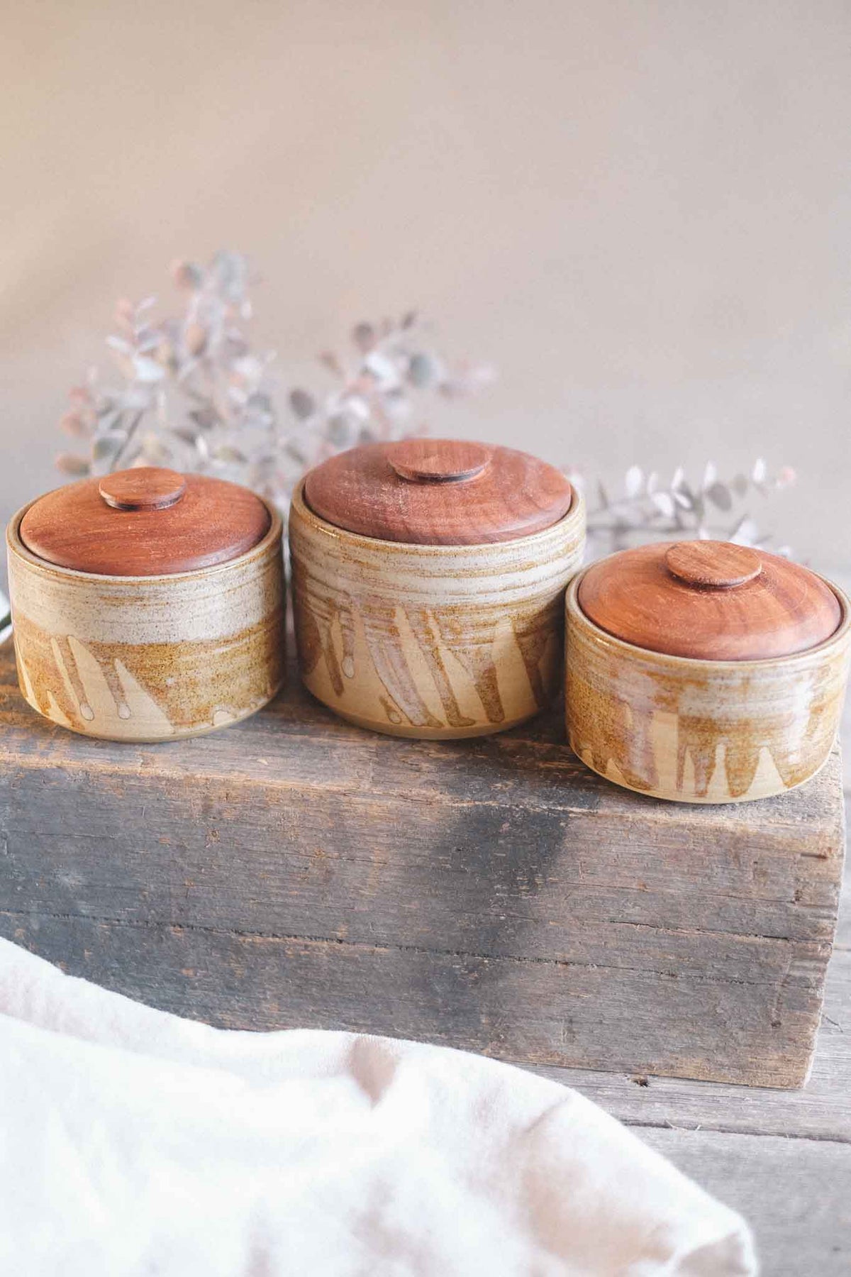 Jar with Blackwood Lid — Small