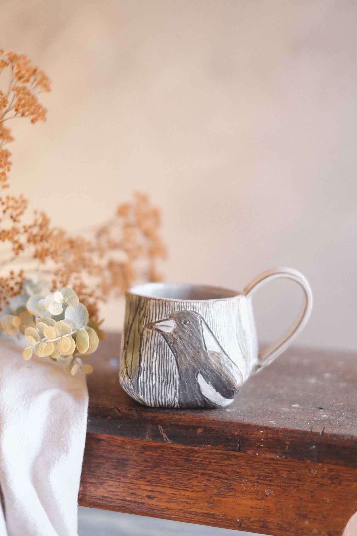 Magpie Mug — Jane Chapman Collaboration — 300ml