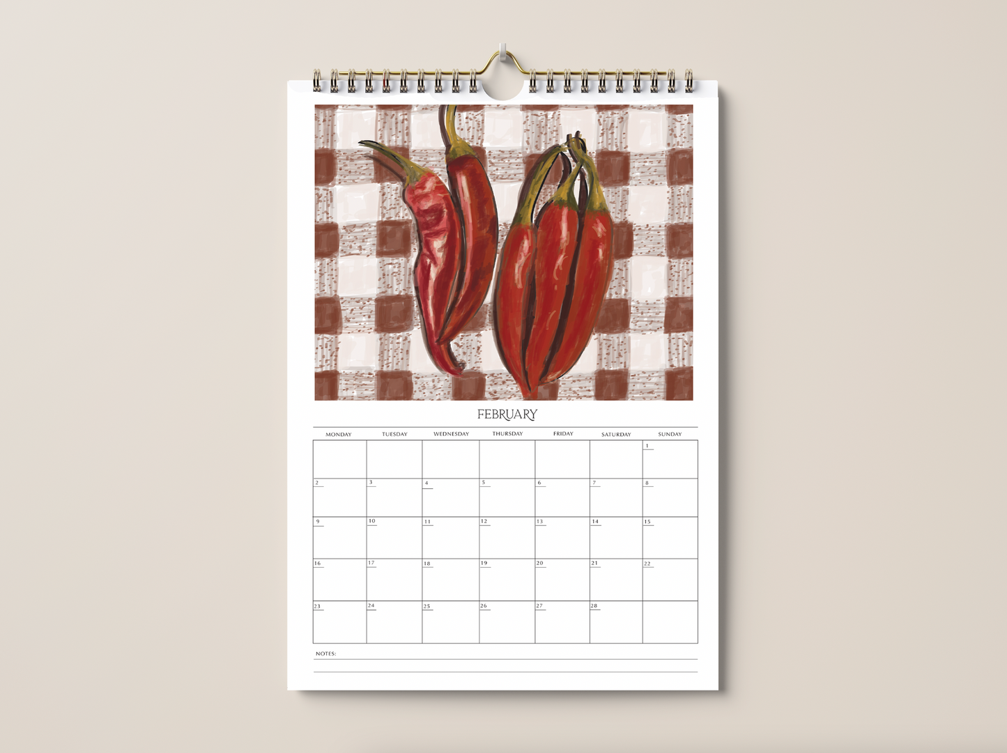 Signature A3 Calendar – 2026 Edition