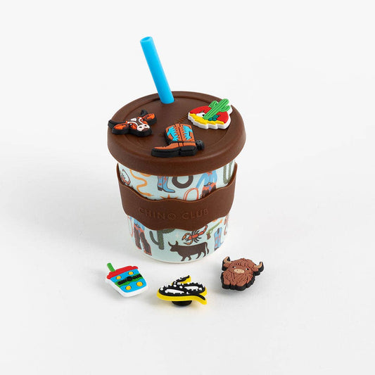 Cowboy Chino Charm Cup 8oz