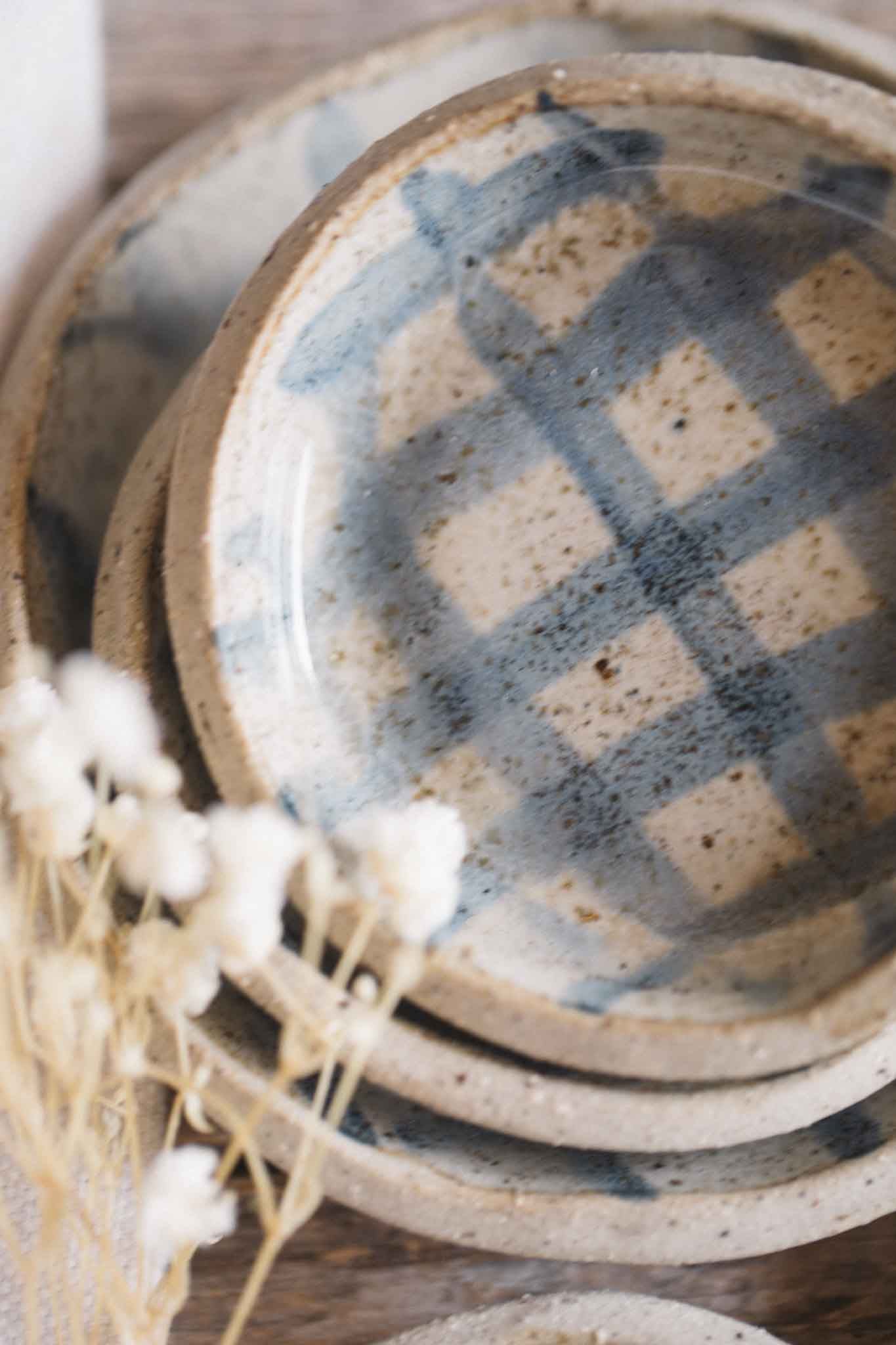 Striped Trinket Dish