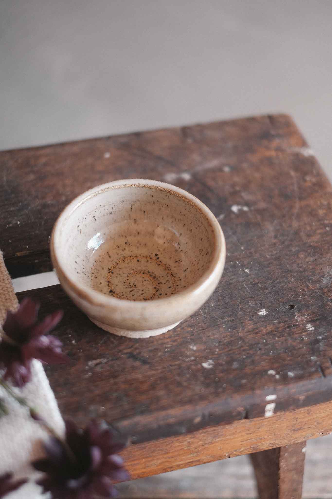 Small Wild Clay Condiment Bowl