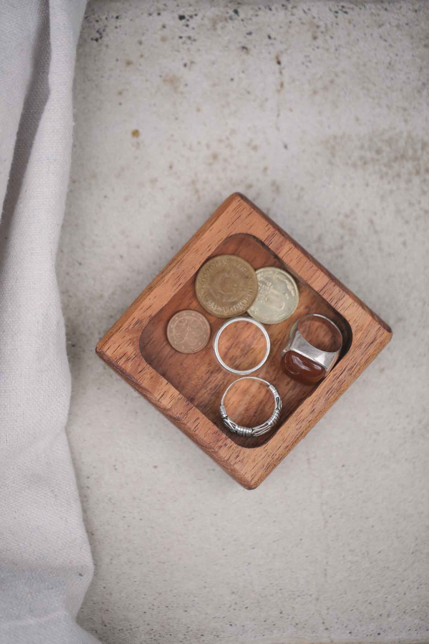 Blackwood Trinket Dish Square | Small